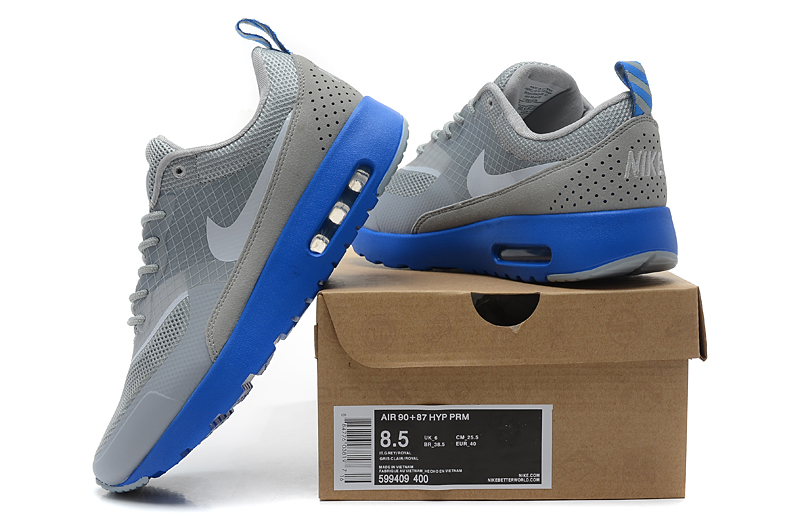 Nike Air Max Shoes Womens Blue-Gray Online